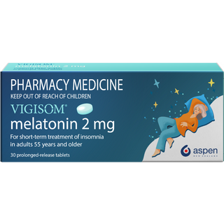 Vigisom Melatonin 2mg Prolonged Release Tablets 30s